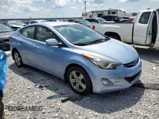 2012 Hyundai Elantra GLS z VIN KMHDH4AE6CU455097, wystawiony jako Copart lot #61954925 z przebiegiem 149 820 mil mil oraz Szkoda całkowita • Salvage title. Historia ofert i sprzedaży dostępna na DreamBid. Obrazek 4.