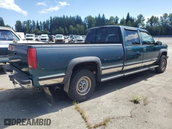 ✅ 1998 GMC Sierra 3500 • VIN: 1GTHK33J6WF041953 • Lot: 64700085. Listed on Copart with 196,848 mi. Free auction sales archive from the USA and detailed vehicle history report at DreamBid. Image 3.