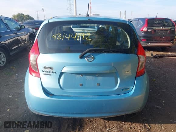 ✅ 2015 Nissan Note S Plus • VIN: 3N1CE2CP9FL385222 • Lot: 43144192. Listed on IAAI with 105,087 mi. Free auction sales archive from the USA and detailed vehicle history report at DreamBid. Image 16.