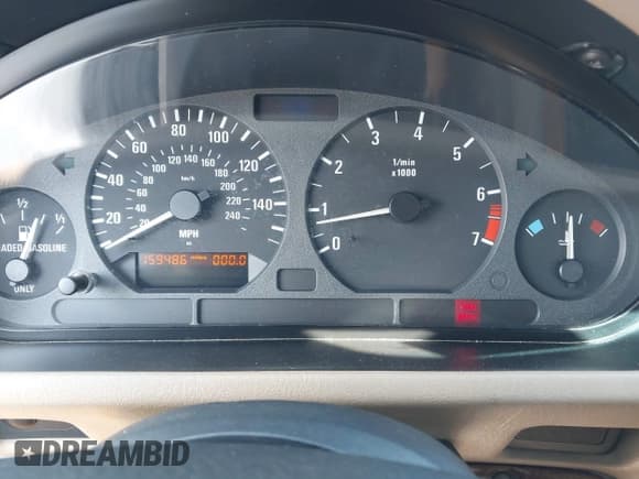 ✅ 1996 BMW 3 Series Z3 1.9 • VIN: 4USCH7327TLB76586 • Lot: 42471498. Listed on IAAI with 159,486 mi. Free auction sales archive from the USA and detailed vehicle history report at DreamBid. Image 7.