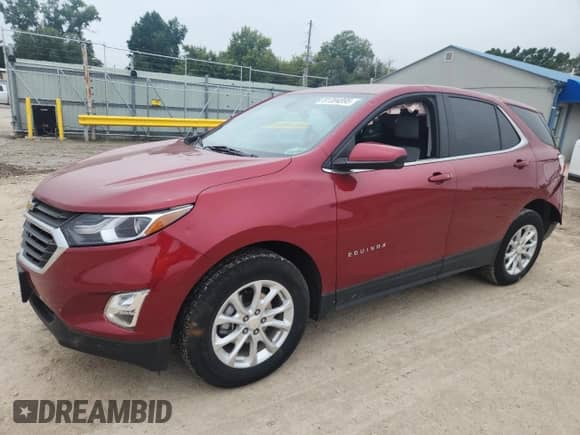 2021 Chevrolet Equinox LT с VIN 2GNAXKEV7M6152572, выставлен на аукционе Copart как лот 81204895 с пробегом 41 408 миль миль и Списание • Salvage title. История ставок и продаж доступна на DreamBid. Изображение 1.