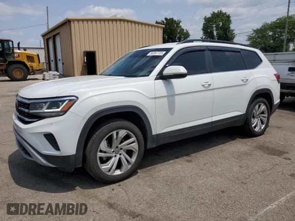 ✅ 2021 Volkswagen Atlas SE • VIN: 1V2HR2CA2MC539957 • Lot: 60367725. Listed on Copart with 117,071 mi. Free auction sales archive from the USA and detailed vehicle history report at DreamBid. Image 1.