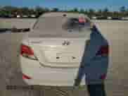 2016 Hyundai Accent SE with VIN KMHCT4AE3GU043834, listed as a Copart auction lot 84775195 with 124,480 mi miles and Clean title. Bid and sale history available at DreamBid. Image 6.