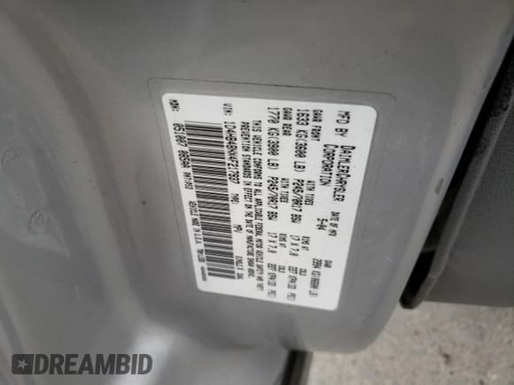 ✅ 2004 Dodge Durango SLT • VIN: 1D4HB48NX4F217937 • Лот: 82135575. Опубликован ранее на Copart с пробегом 194 723 миль. Бесплатный доступ к архиву аукционных продаж из США и подробный отчёт об истории автомобиля на DreamBid. Изображение 13.