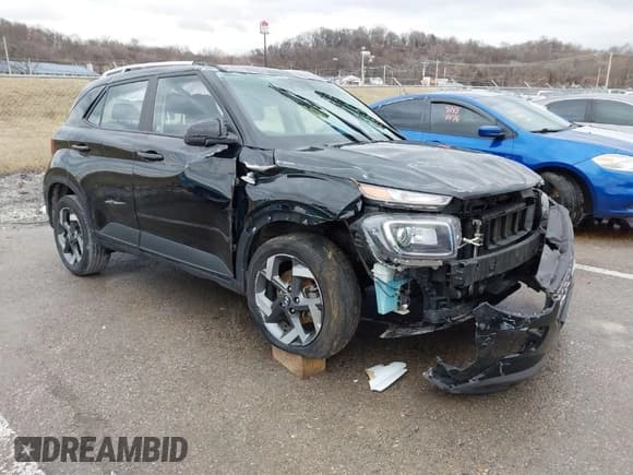 ✅ 2021 Hyundai Venue SEL • VIN: KMHRC8A34MU097462 • Lot: 41477877. Listed on IAAI with 103,779 mi. Free auction sales archive from the USA and detailed vehicle history report at DreamBid. Image 1.