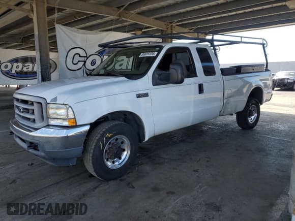 ✅ 2003 Ford F-250 XL • VIN: 1FTNX20L43EB76631 • Lot: 80699355. Listed on Copart with 850,803 mi. Free auction sales archive from the USA and detailed vehicle history report at DreamBid. Image 1.