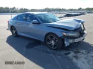 ✅ 2021 Honda Accord Touring • VIN: 1HGCV3F91MA000046 • Lot: 43917261. Listed on IAAI with 131,629 mi. Free auction sales archive from the USA and detailed vehicle history report at DreamBid. Image 1.