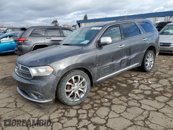 ✅ 2017 Dodge Durango Citadel • VIN: 1C4RDJEG5HC937704 • Лот: 58171025. Опубликован ранее на Copart с пробегом 108 628 миль. Бесплатный доступ к архиву аукционных продаж из США и подробный отчёт об истории автомобиля на DreamBid. Изображение 1.