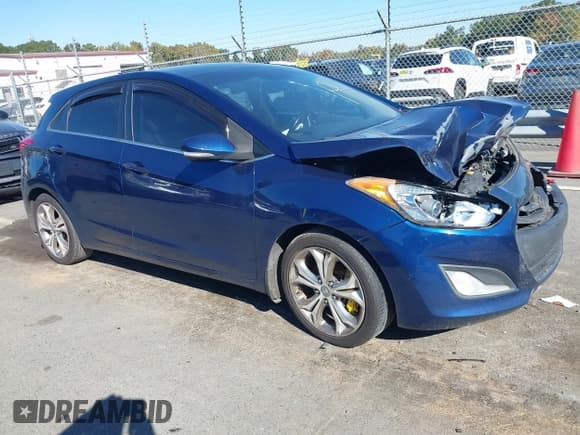 ✅ 2013 Hyundai Elantra • VIN: KMHD35LE4DU105308 • Lot: 43498496. Listed on IAAI with Not provided. Free auction sales archive from the USA and detailed vehicle history report at DreamBid. Image 1.