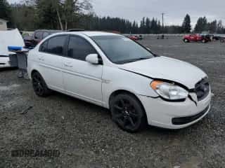 2007 Hyundai Accent GLS z VIN KMHCN46C67U141418, wystawiony jako Copart lot #81769224 z przebiegiem 153 064 mil mil oraz Szkoda całkowita • Salvage title. Historia ofert i sprzedaży dostępna na DreamBid. Obrazek 4.