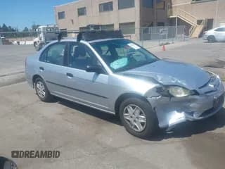 ✅ 2005 Honda Civic VP SSRS • VIN: 2HGES16475H616587 • Lot: 42517071. Listed on IAAI with 162,689 mi. Free auction sales archive from the USA and detailed vehicle history report at DreamBid. Image 1.