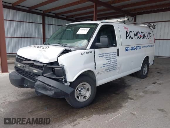 ✅ 2017 Chevrolet Express Cargo • VIN: 1GCWGAFF5H1123967 • Lot: 43300898. Listed on IAAI with 132,328 mi. Free auction sales archive from the USA and detailed vehicle history report at DreamBid. Image 17.