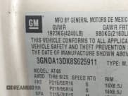 ✅ 2008 Chevrolet HHR LS • VIN: 3GNDA13DX8S625911 • Lot: 41961468. Listed on IAAI with 100,082 mi. Free auction sales archive from the USA and detailed vehicle history report at DreamBid. Image 9.