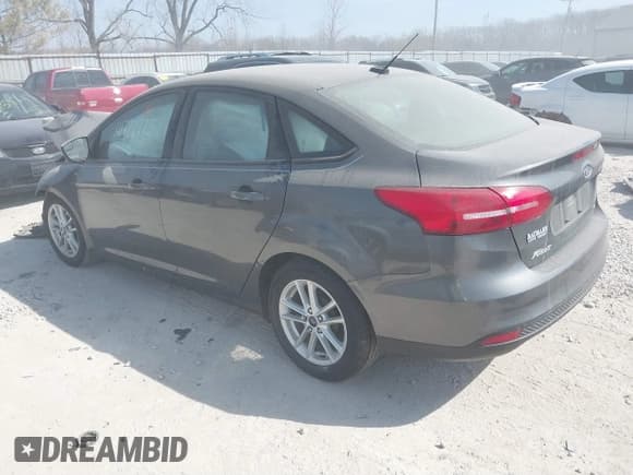 ✅ 2017 Ford Focus SE • VIN: 1FADP3F28HL204391 • Lot: 41786975. Listed on IAAI with Not provided. Free auction sales archive from the USA and detailed vehicle history report at DreamBid. Image 3.