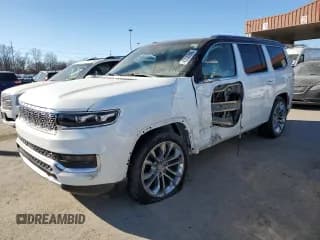 ✅ 2023 Jeep Grand Wagoneer Series II • VIN: 1C4SJVFP1PS503607 • Lot: 42335395. Listed on Copart with 10,608 mi. Free auction sales archive from the USA and detailed vehicle history report at DreamBid. Image 1.