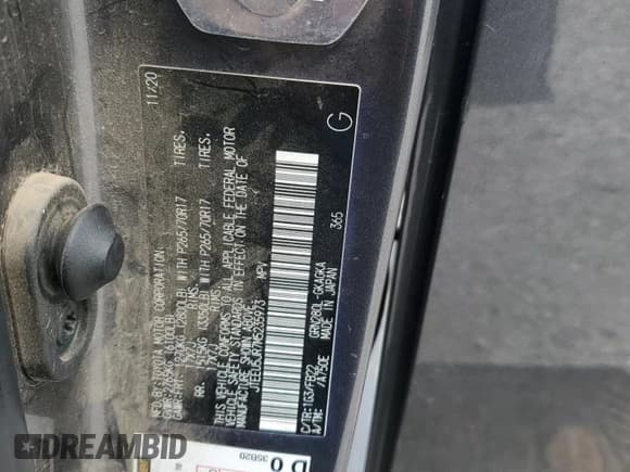 ✅ 2021 Toyota 4Runner SR5 • VIN: JTEEU5JR7M5235973 • Lot: 62431255. Wystawiony na Copart z przebiegiem 106 016 mil. Bezpłatny archiwum sprzedaży aukcyjnych z USA i szczegółowy raport historii pojazdu na DreamBid. Zdjęcie 12.