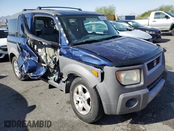 ✅ 2003 Honda Element EX • VIN: 5J6YH27533L023911 • Lot: 56593565. Listed on Copart with 173,639 mi. Free auction sales archive from the USA and detailed vehicle history report at DreamBid. Image 4.