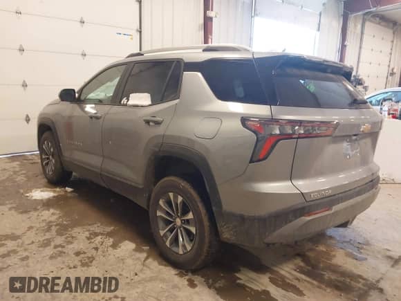 2025 Chevrolet Equinox FWD LT z VIN 3GNAXHEG5SL123035, wystawiony jako IAAI lot #41445597 z przebiegiem 2 105 mil mil oraz . Historia ofert i sprzedaży dostępna na DreamBid. Obrazek 3.