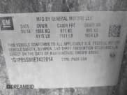 ✅ 2014 Chevrolet Cruze 2LT • VIN: 1G1PE5SB0E7422014 • Lot: 43512602. Listed on IAAI with 126,007 mi. Free auction sales archive from the USA and detailed vehicle history report at DreamBid. Image 9.