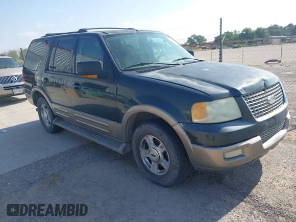 ✅ 2003 Ford Expedition Eddie Bauer • VIN: 1FMRU17W53LC54054 • Lot: 42351021. Listed on IAAI with 166,934 mi. Free auction sales archive from the USA and detailed vehicle history report at DreamBid. Image 1.