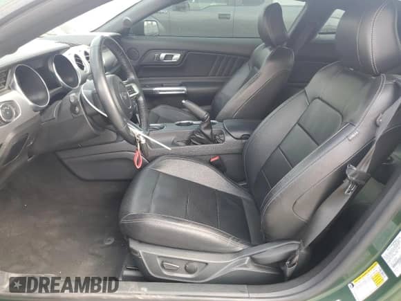 2023 Ford Mustang EcoBoost with VIN 1FA6P8TH2P5102070, listed as a Copart auction lot 80559365 with 35,630 mi miles and Salvage title. Bid and sale history available at DreamBid. Image 7.