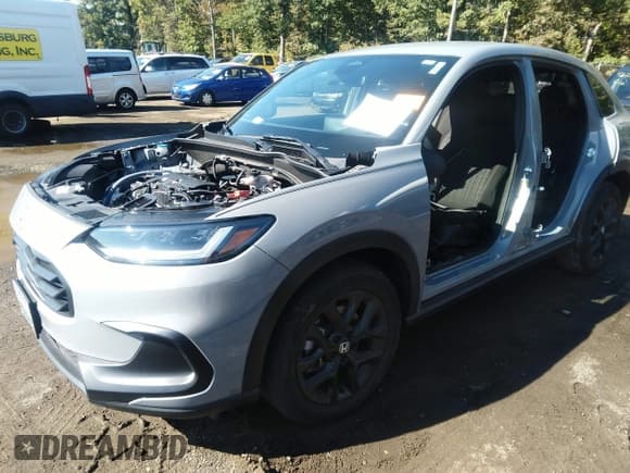 ✅ 2024 Honda HR-V Sport • VIN: 3CZRZ2H5XRM749403 • Лот: 43256812. Опубликован ранее на IAAI с пробегом Не указан. Бесплатный доступ к архиву аукционных продаж из США и подробный отчёт об истории автомобиля на DreamBid. Изображение 2.