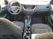 2019 Hyundai Accent SE with VIN 3KPC24A3XKE044735, listed as a Copart auction lot 61481145 with 110,449 mi miles and Salvage title. Bid and sale history available at DreamBid. Image 8.