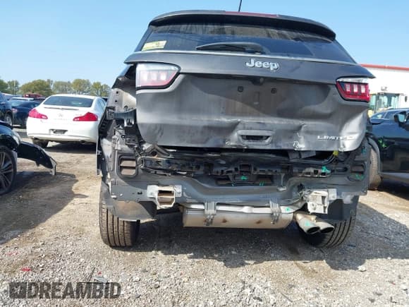 ✅ 2020 Jeep Compass Limited • VIN: 3C4NJCCBXLT126195 • Lot: 43565257. Listed on IAAI with 50,685 mi. Free auction sales archive from the USA and detailed vehicle history report at DreamBid. Image 6.