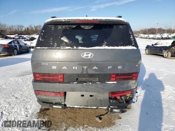 2025 Hyundai Santa Fe SEL с VIN 5NMP24GL6SH070167, выставлен на аукционе Copart как лот 87998205 с пробегом 12 543 миль миль и Списание • Salvage title. История ставок и продаж доступна на DreamBid. Изображение 6.