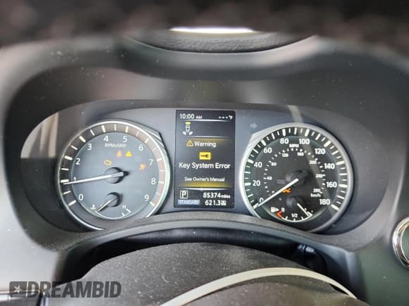 ✅ 2019 Infiniti Q50 Luxe • VIN: JN1EV7AP0KM511475 • Lot: 60319795. Listed on Copart with 85,374 mi. Free auction sales archive from the USA and detailed vehicle history report at DreamBid. Image 9.