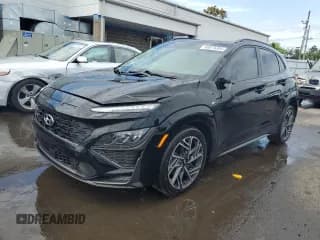 ✅ 2022 Hyundai Kona N Line • VIN: KM8K3CA33NU804069 • Лот: 66875394. Опубликован ранее на Copart с пробегом 68 152 миль. Бесплатный доступ к архиву аукционных продаж из США и подробный отчёт об истории автомобиля на DreamBid. Изображение 1.