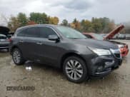 ✅ 2014 Acura MDX Technology • VIN: 5FRYD4H45EB037431 • Lot: 89577375. Listed on Copart with 89,798 mi. Free auction sales archive from the USA and detailed vehicle history report at DreamBid. Image 4.