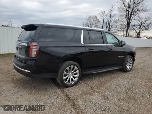 2024 Chevrolet Suburban LT z VIN 1GNSKCKD4RR116483, wystawiony jako Copart lot #91834185 z przebiegiem 59 712 mil mil oraz Szkoda całkowita • Salvage title. Historia ofert i sprzedaży dostępna na DreamBid. Obrazek 3.