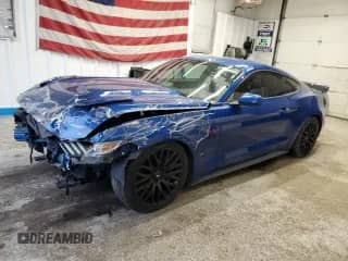 2017 Ford Mustang GT with VIN 1FA6P8CFXH5270751, listed as a Copart auction lot 87165385 with 120,386 mi miles and Salvage title. Bid and sale history available at DreamBid. Image 1.