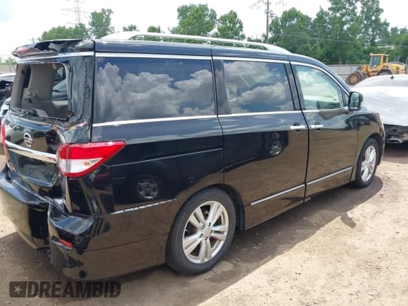 ✅ 2012 Nissan Quest SV • VIN: JN8AE2KP2C9038412 • Lot: 42711017. Listed on IAAI with 106,910 mi. Free auction sales archive from the USA and detailed vehicle history report at DreamBid. Image 4.
