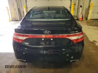 2014 Hyundai Azera Limited z VIN KMHFH4JG7EA400141, wystawiony jako Copart lot #43345465 z przebiegiem 113 379 mil mil oraz Szkoda całkowita • Salvage title. Historia ofert i sprzedaży dostępna na DreamBid. Obrazek 6.