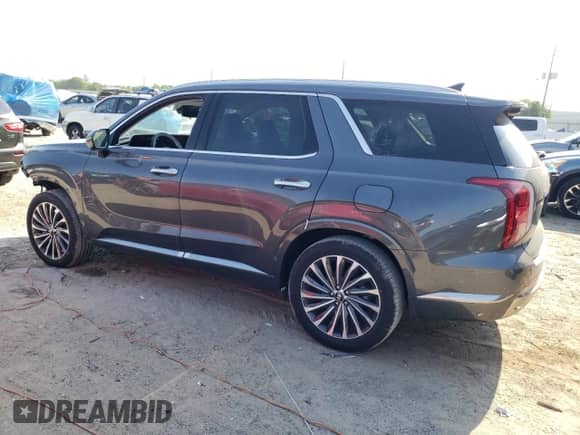 2025 Hyundai Palisade Calligraphy z VIN KM8R74GE8SU853166, wystawiony jako Copart lot #52891185 z przebiegiem 49 mil mil oraz Szkoda całkowita • Salvage title. Historia ofert i sprzedaży dostępna na DreamBid. Obrazek 2.