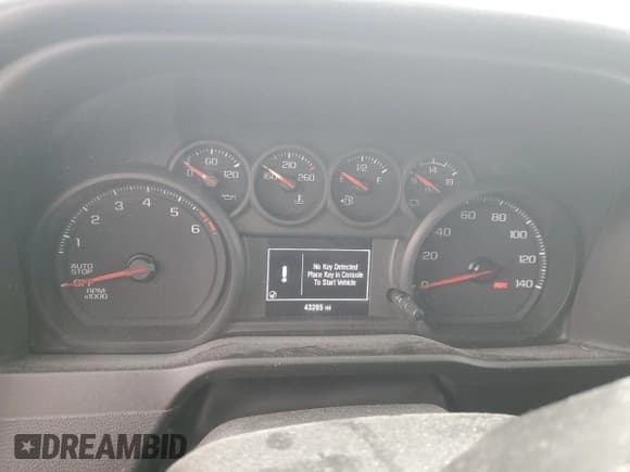 ✅ 2023 Chevrolet Silverado 1500 Custom • VIN: 1GCRDBEK6PZ281874 • Lot: 57346795. Listed on Copart with 43,285 mi. Free auction sales archive from the USA and detailed vehicle history report at DreamBid. Image 9.