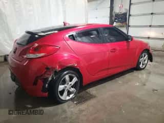 2014 Hyundai Veloster z VIN KMHTC6ADXEU196131, wystawiony jako Copart lot #73373624 z przebiegiem 181 933 mil mil oraz Szkoda całkowita • Salvage title. Historia ofert i sprzedaży dostępna na DreamBid. Obrazek 3.