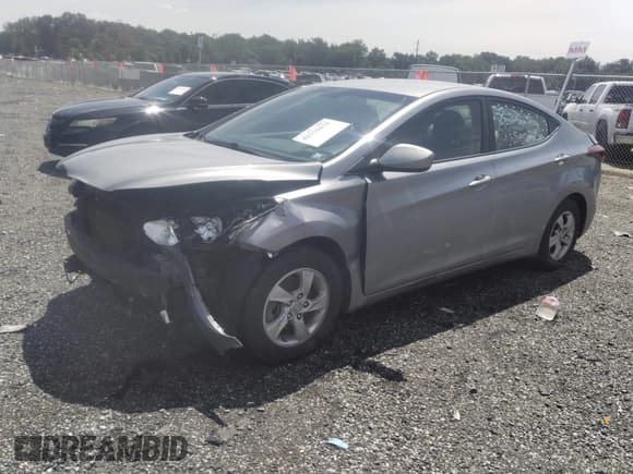 ✅ 2015 Hyundai Elantra SE • VIN: 5NPDH4AE5FH596374 • Lot: 42775670. Listed on IAAI with 96,885 mi. Free auction sales archive from the USA and detailed vehicle history report at DreamBid. Image 2.