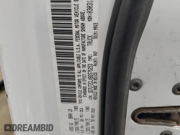 ✅ 2011 Ram 2500 Laramie • VIN: 3D7UT2CLXBG575253 • Lot: 86850224. Listed on Copart with 269,057 mi. Free auction sales archive from the USA and detailed vehicle history report at DreamBid. Image 13.