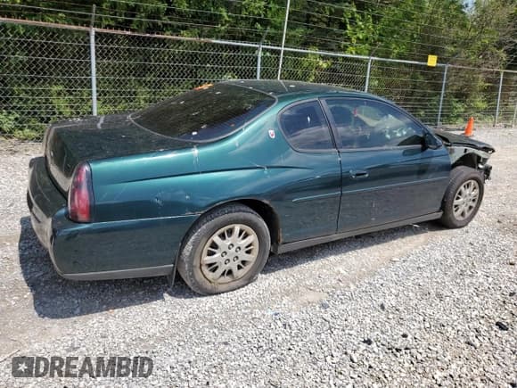 ✅ 2002 Chevrolet Monte Carlo LS • VIN: 2G1WW12E029184672 • Lot: 63994855. Listed on Copart with 68,850 mi. Free auction sales archive from the USA and detailed vehicle history report at DreamBid. Image 3.