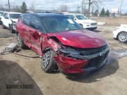 ✅ 2024 Chevrolet Blazer RS • VIN: 3GNKBERS7RS147952 • Lot: 41868315. Listed on IAAI with 18,272 mi. Free auction sales archive from the USA and detailed vehicle history report at DreamBid. Image 1.