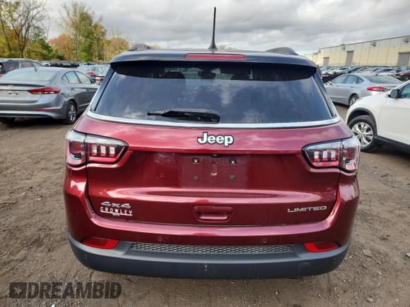✅ 2020 Jeep Compass Limited • VIN: 3C4NJDCB3LT256289 • Lot: 87084505. Wystawiony na Copart z przebiegiem 61 142 mil. Bezpłatny archiwum sprzedaży aukcyjnych z USA i szczegółowy raport historii pojazdu na DreamBid. Zdjęcie 6.