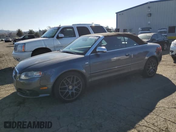 ✅ 2008 Audi S4 • VIN: WUARL48H78K900249 • Lot: 89138235. Listed on Copart with 109,333 mi. Free auction sales archive from the USA and detailed vehicle history report at DreamBid. Image 1.