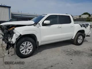 ✅ 2022 Nissan Frontier SV • VIN: 1N6ED1EK9NN614949 • Лот: 71836945. Опубликован ранее на Copart с пробегом 23 303 миль. Бесплатный доступ к архиву аукционных продаж из США и подробный отчёт об истории автомобиля на DreamBid. Изображение 1.