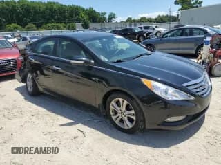 ✅ 2013 Hyundai Sonata Limited • VIN: 5NPEC4AC1DH581661 • Lot: 59746464. Listed on Copart with 54,077 mi. Free auction sales archive from the USA and detailed vehicle history report at DreamBid. Image 4.