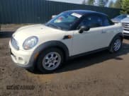 ✅ 2012 MINI Coupe • VIN: WMWSX1C52CT164027 • Lot: 74329124. Listed on Copart with Not provided. Free auction sales archive from the USA and detailed vehicle history report at DreamBid. Image 1.