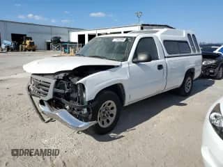2005 GMC Sierra 1500 Work Truck with VIN 1GTEC14V65Z332388, listed as a Copart auction lot 77437394 with Not provided miles and Non repairable. Bid and sale history available at DreamBid. Image 1.