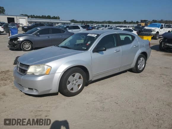 2010 Dodge Avenger SXT with VIN 1B3CC4FD3AN170333, listed as a Copart auction lot 75296134 with 182,959 mi miles and Salvage title. Bid and sale history available at DreamBid. Image 1.